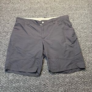 Peak Performance Charcoal Flat Front Shorts